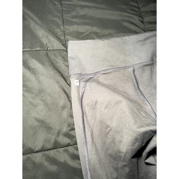 Fabletics womens gray athletic workout leggings size large - Picture 4 of 5